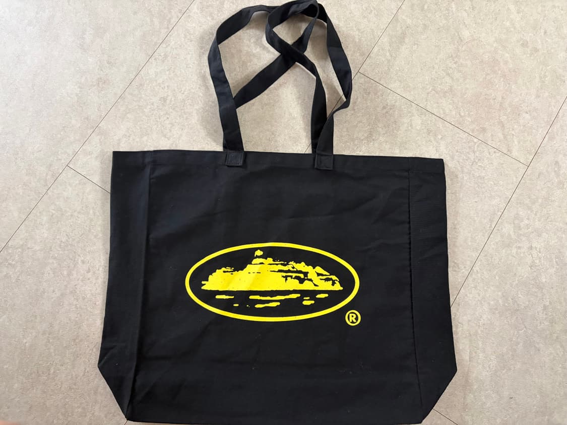 코르테이즈 토트백 옐로 상품이미지1