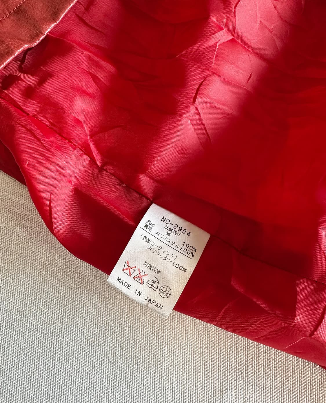 MCM leather sleeveless red dress 상품이미지10