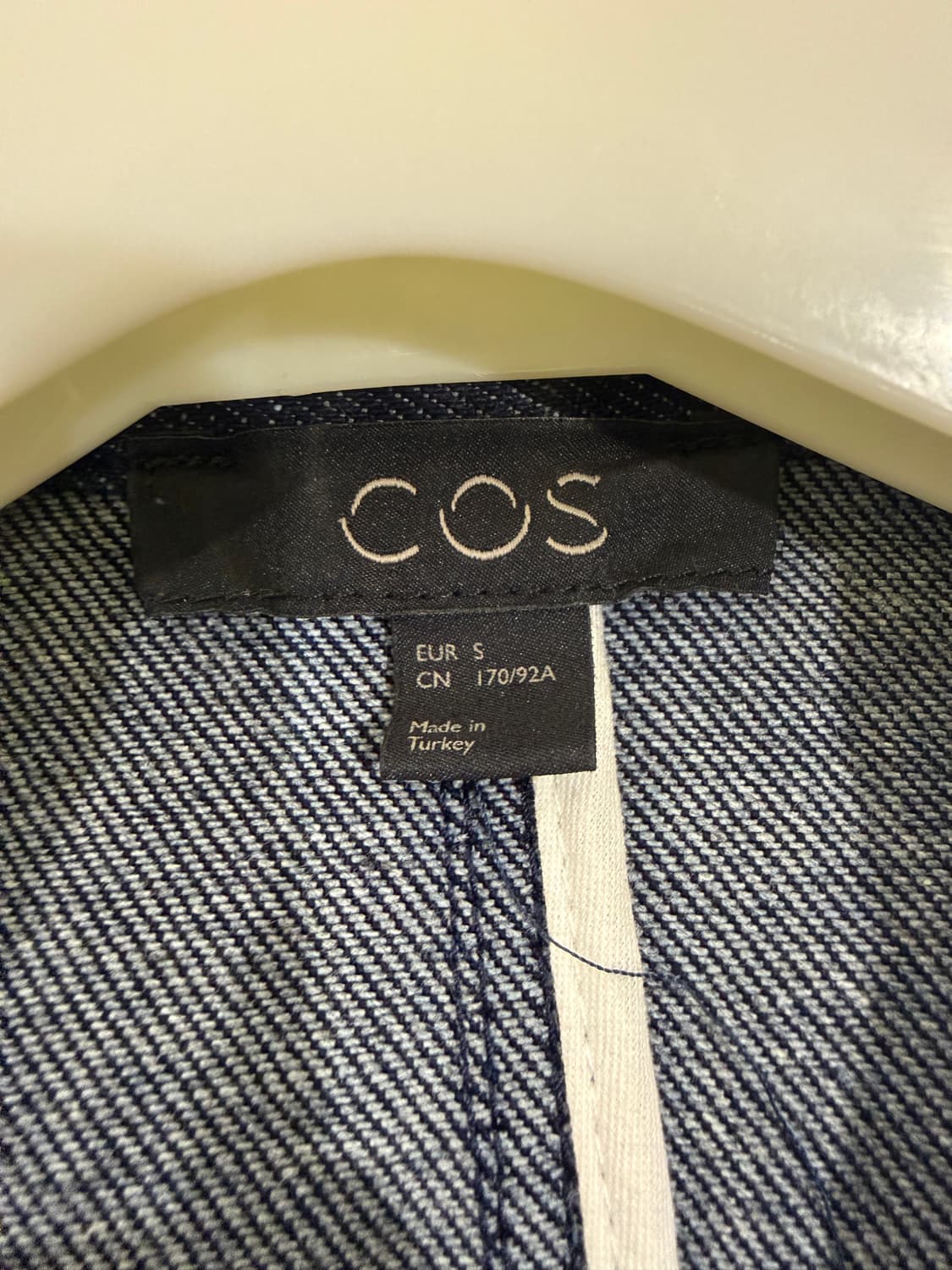 cos 미니멀 데님 자켓 S 상품이미지3