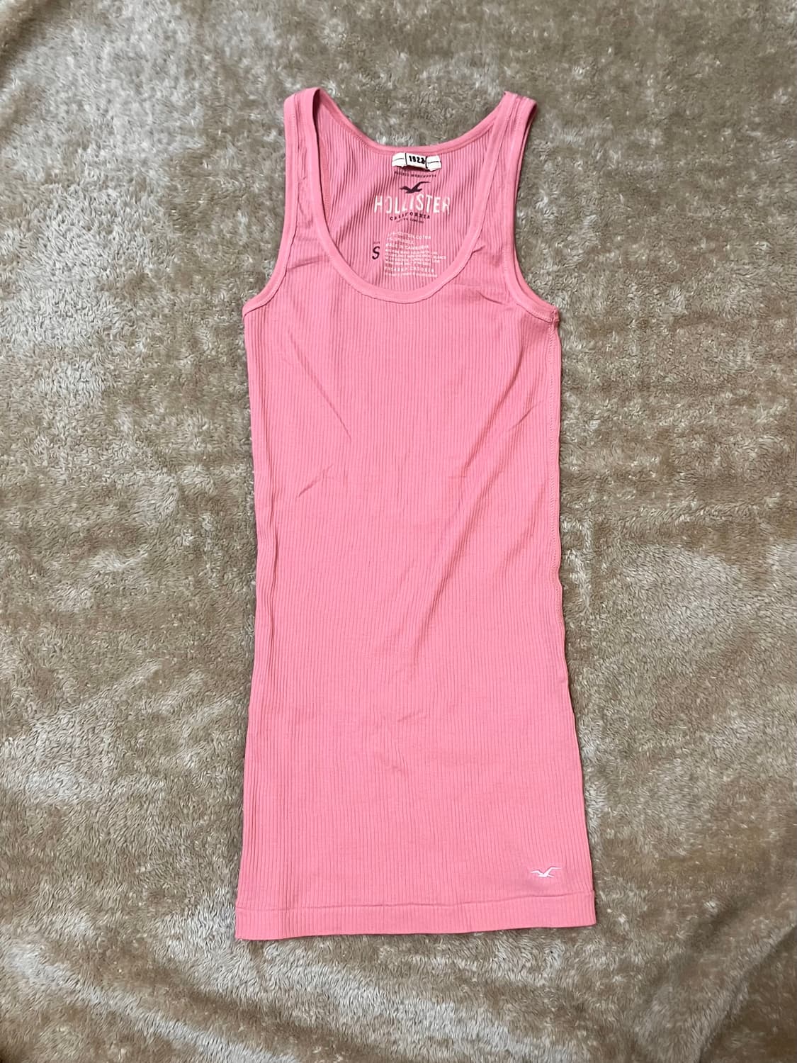 홀리스터 y2k 딱붙 나시 슬리브리스 상품이미지1