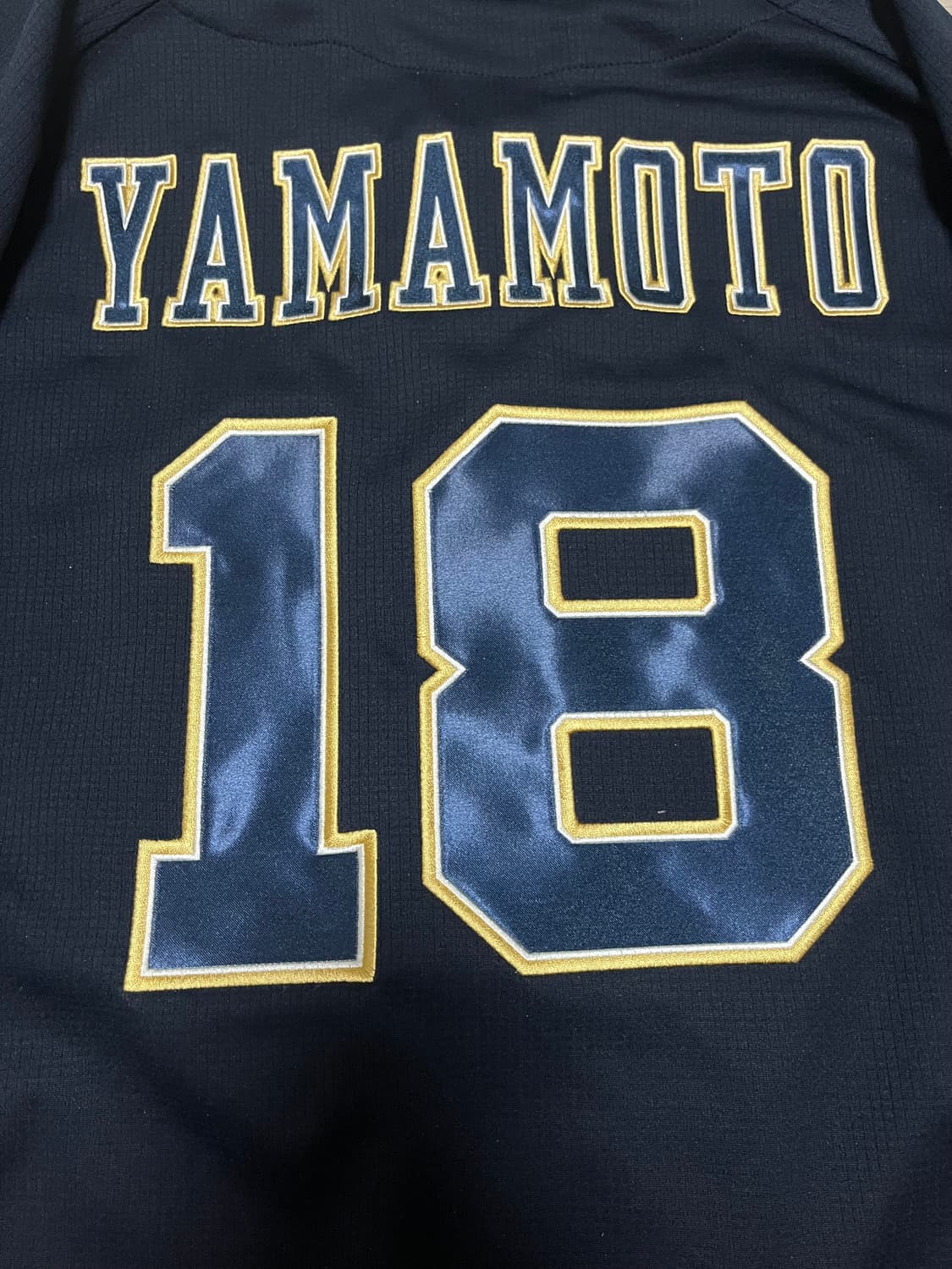 데상트 야마모토 요시노부 오릭스 버팔로스 어웨이 정품 유니폼 상품이미지7