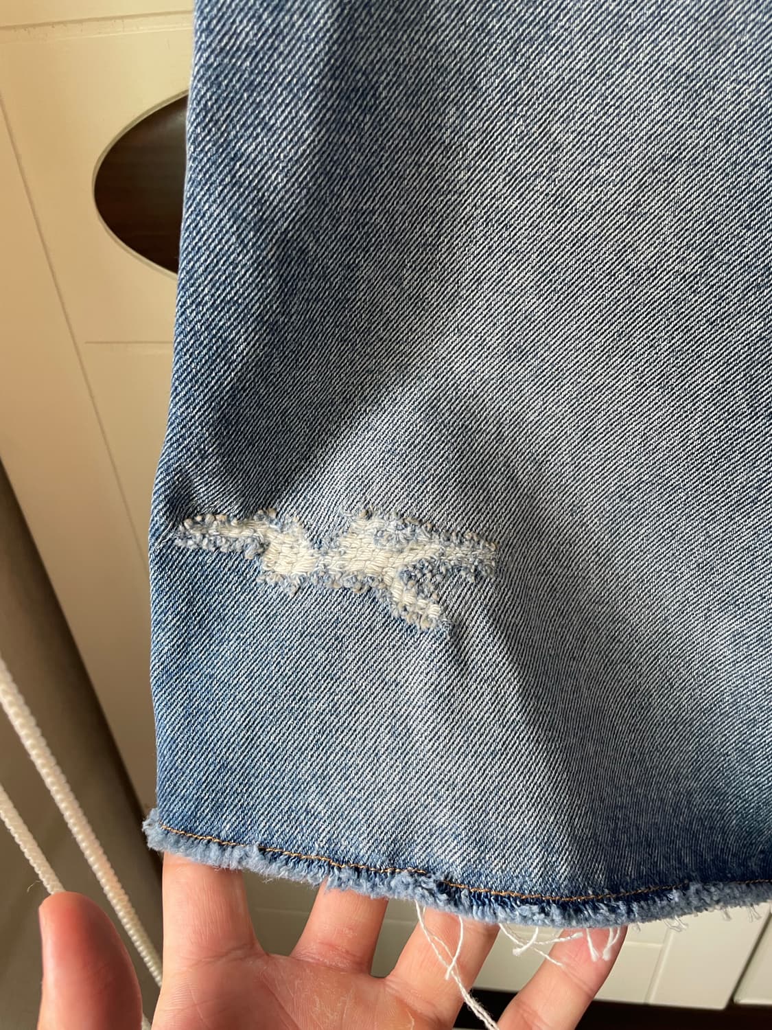 [32] MM6 메종 마르지엘라 데님 버뮤다 쇼츠 새제품 상품이미지5