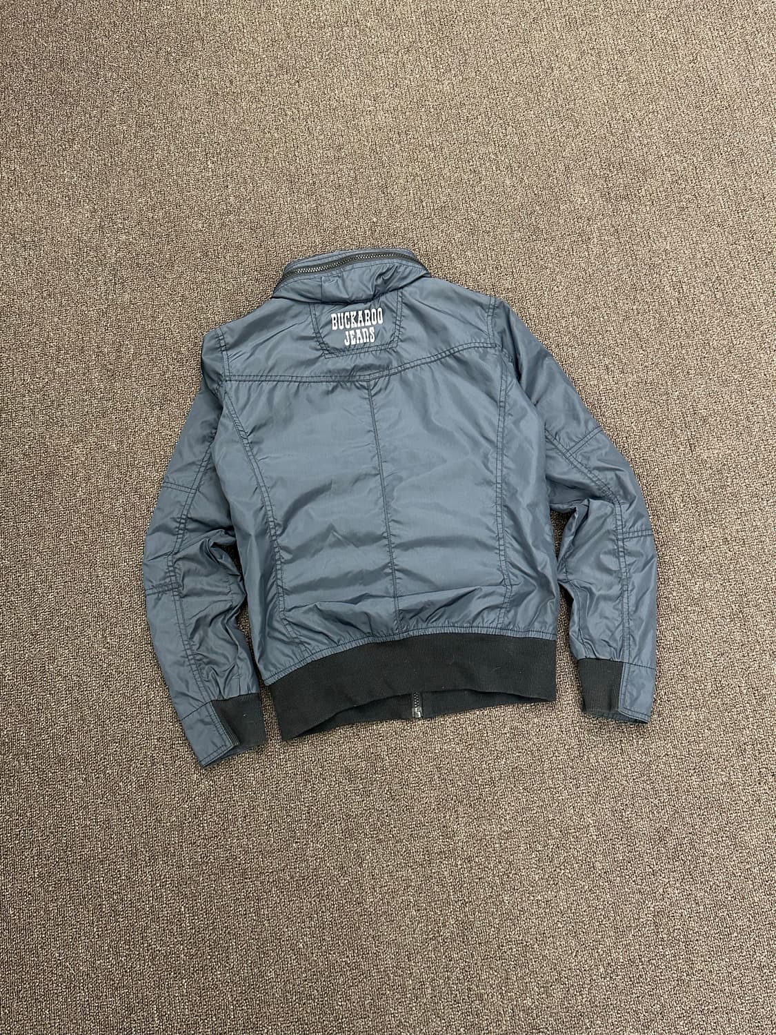 S)버커루 빈티지 여성 네이비 윈드브레이커 필드자켓 상품이미지7