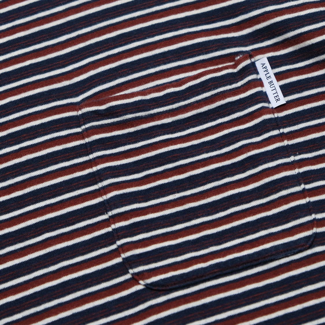 APPLE BUTTER STORE stripe pocket T  상품이미지3