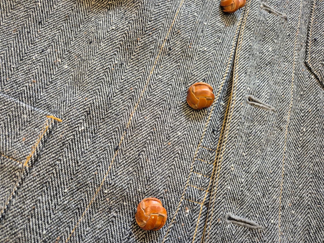 아나크로놈 헤링본 울 자켓 상품이미지4