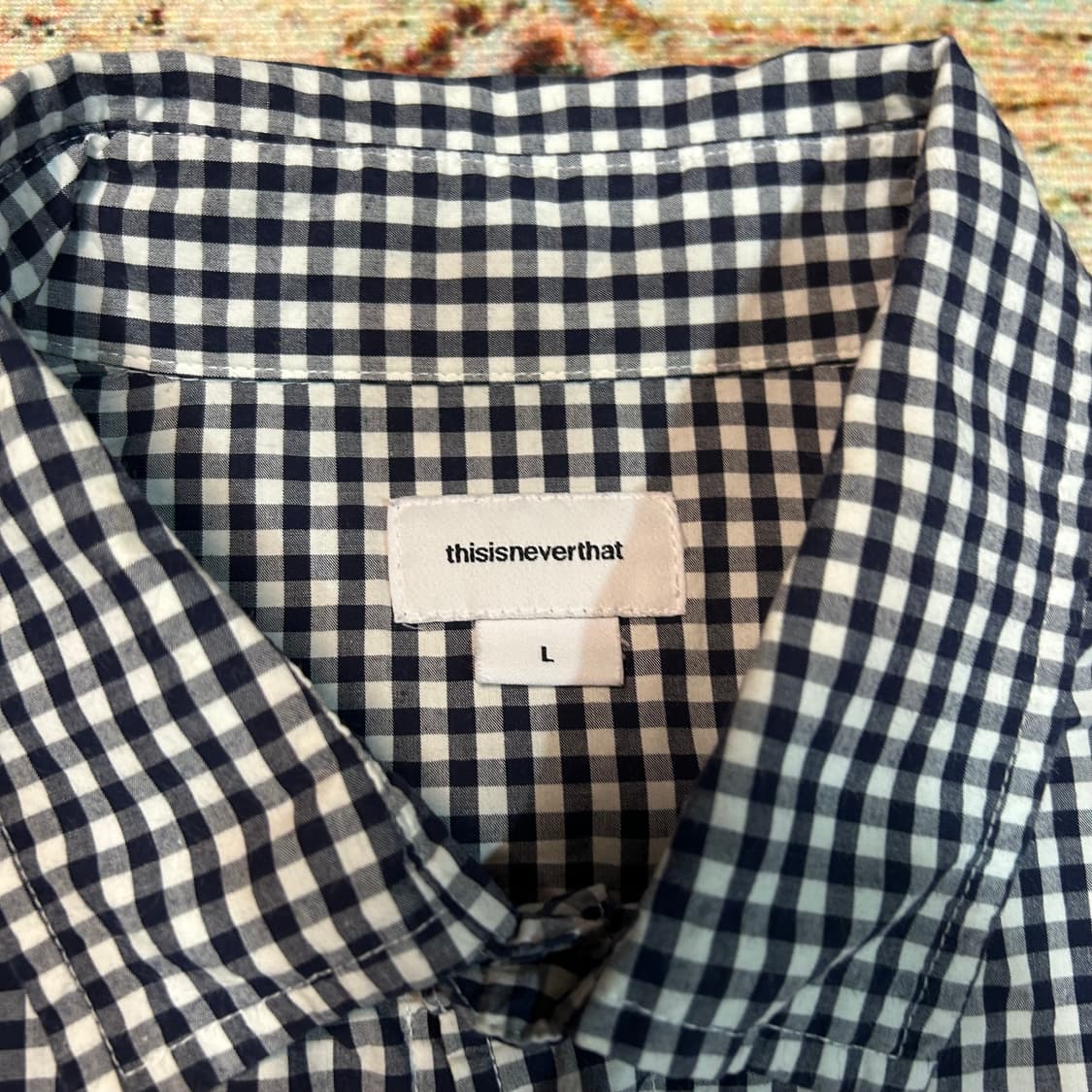[XL] 디스이즈네버댓 체크셔츠 상품이미지4