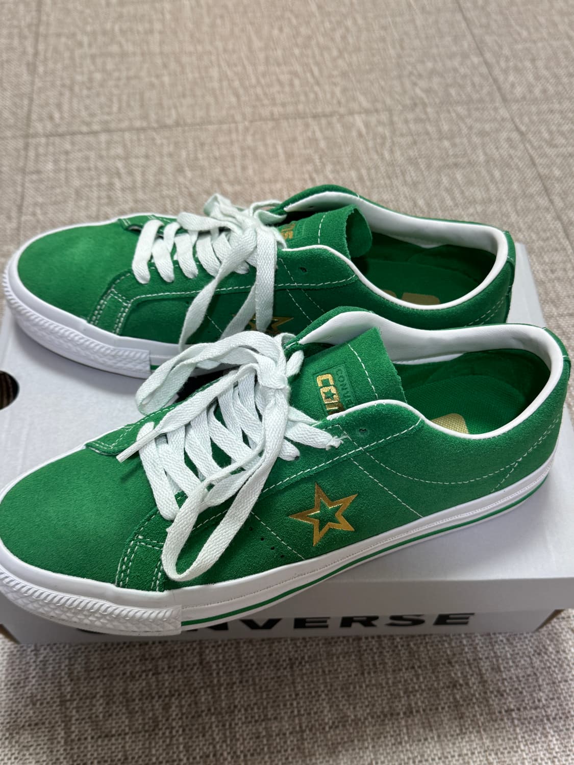 컨버스 원스타 프로 스웨이드 그린 250 상품이미지3