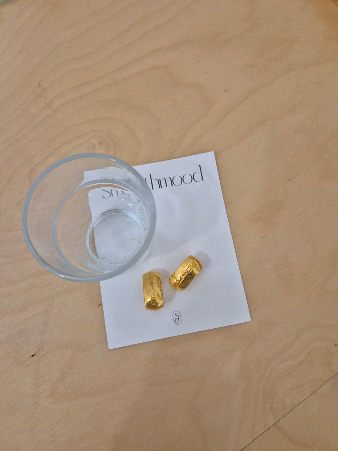 셀린느 빈티지 24k플레이트 귀걸이 상품이미지3