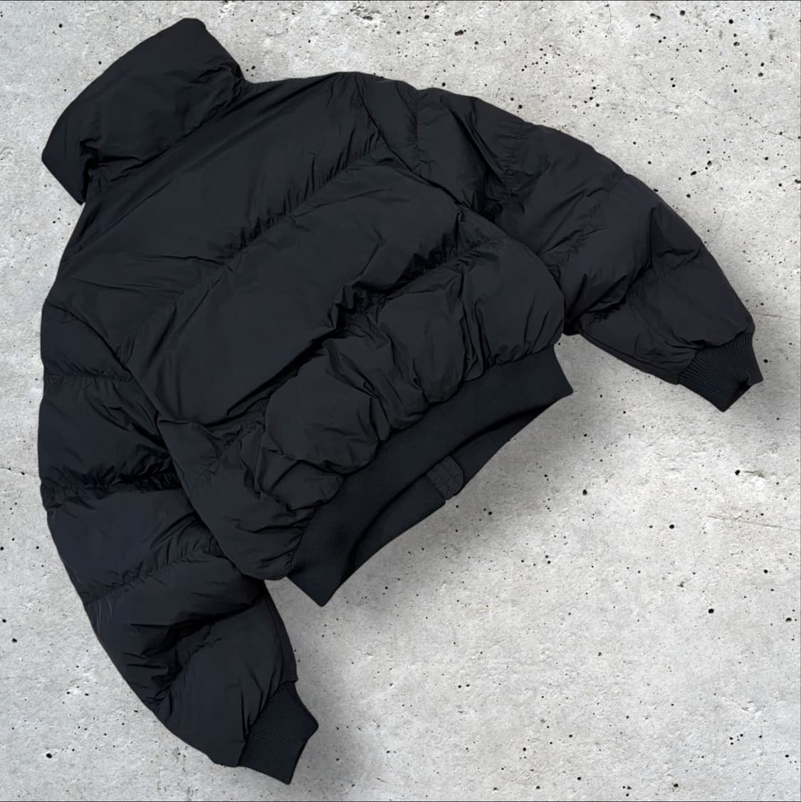 [M] 아디다스 아디컬러 크롭 3선 패딩 블랙 새상품 C810 상품이미지2