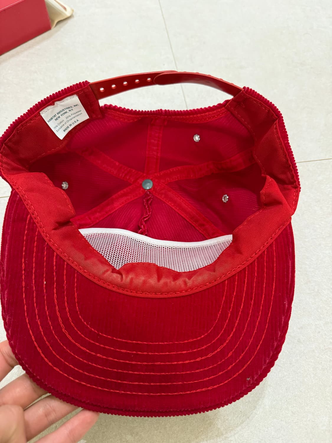 말보로 코듀로이 캡 90s marlboro 상품이미지4