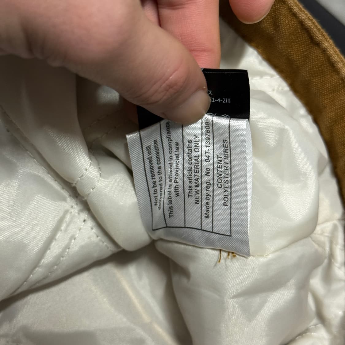 브릭스톤 캔버스 스웨이드 카라 디테일 퀼팅 덱 자켓 상품이미지10