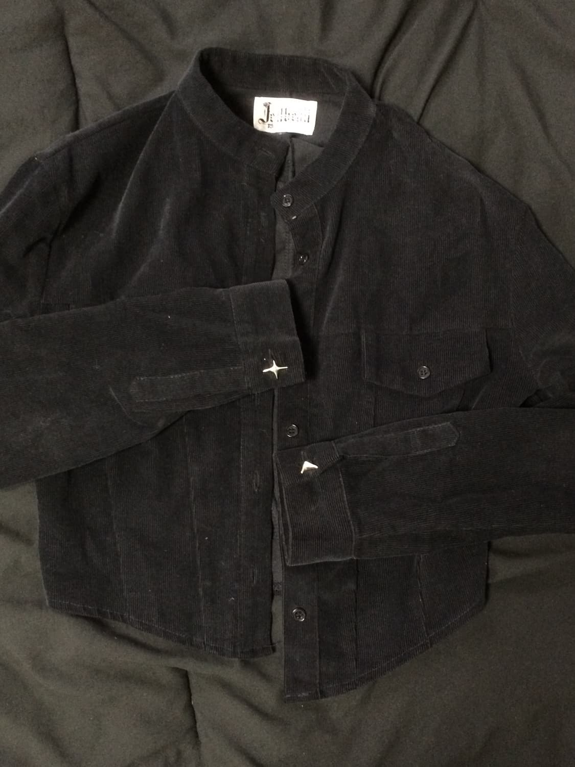 제드비드 만다린 코듀로이 셔츠 상품이미지1