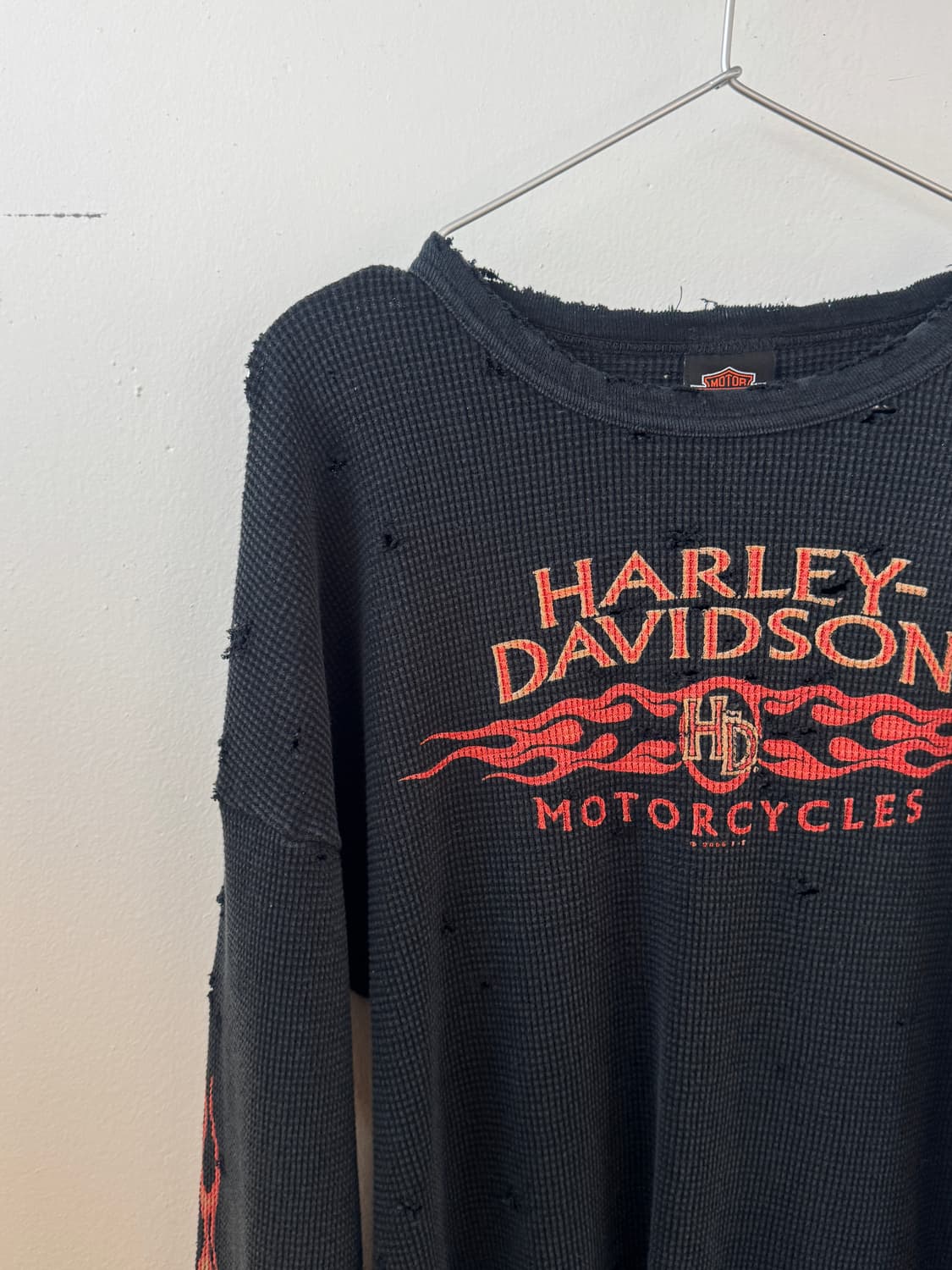 Harley Davidson Flame Thermal Long Sleev 상품이미지2