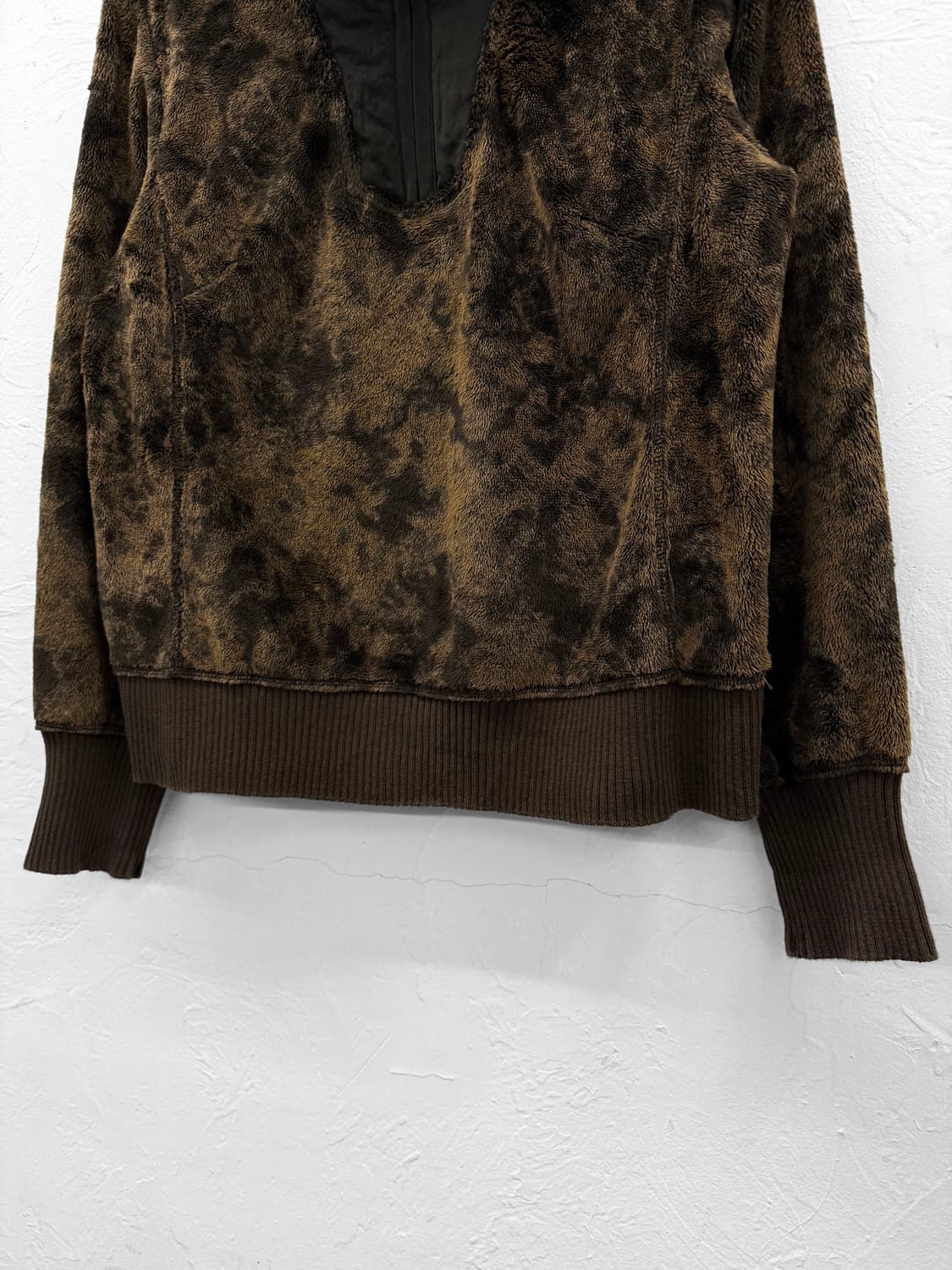 ville d'azur 하프집업 퍼 풀오버 상품이미지3