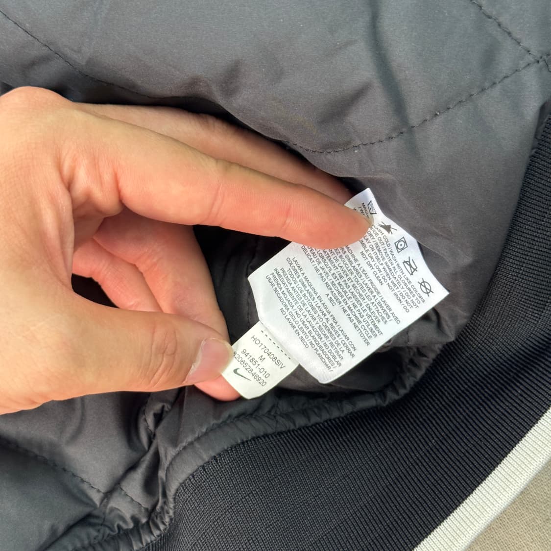 나이키 해외판 빅백로고 아카이브 봄버 M 상품이미지9