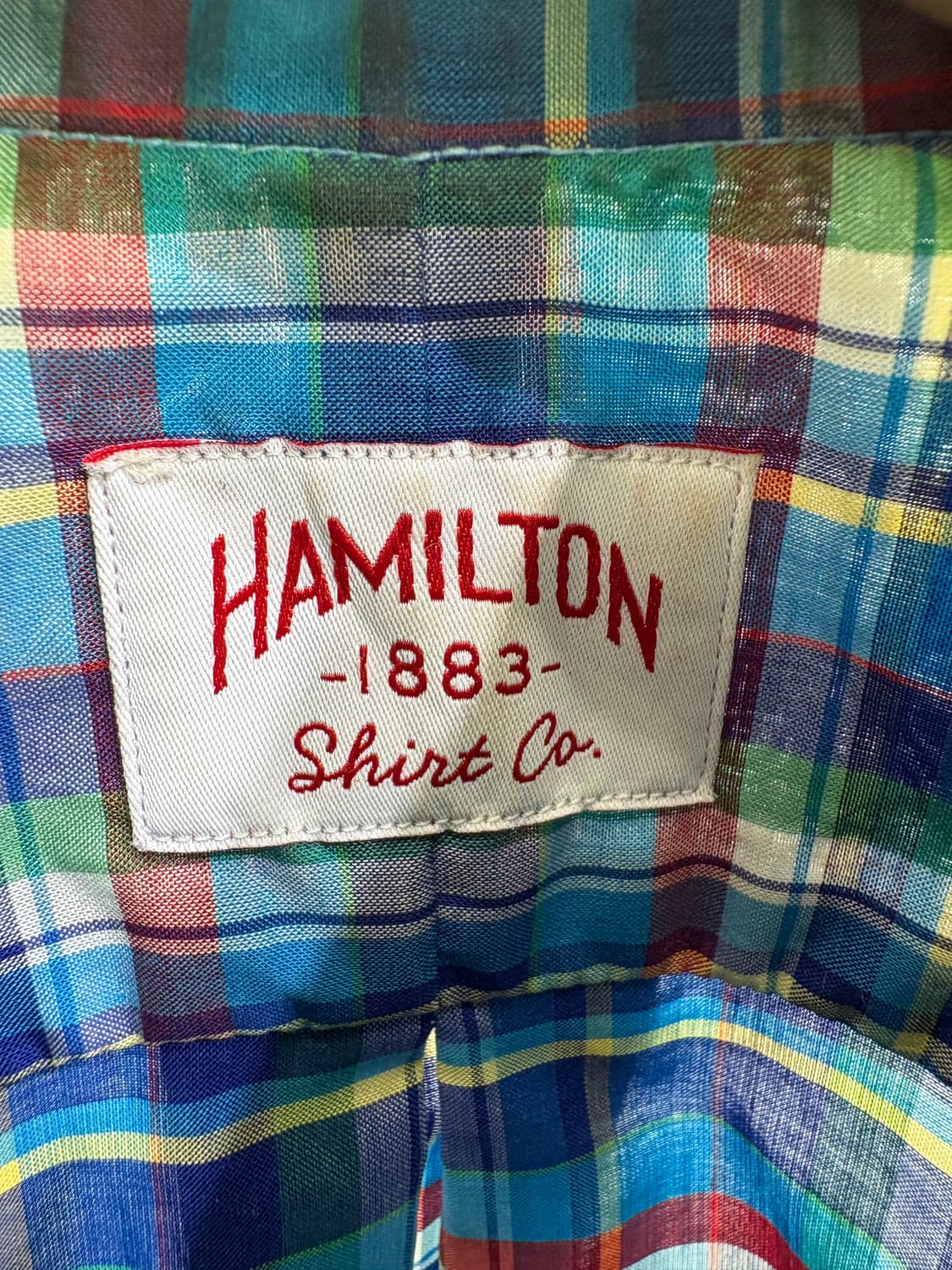 HAMILTON (Made in USA) 셔츠 상품이미지6