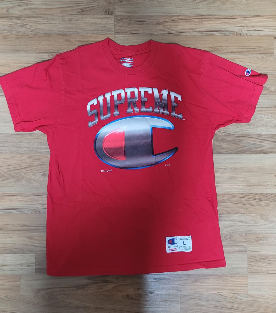 19SS Supreme X Champion tshirt 상품이미지2