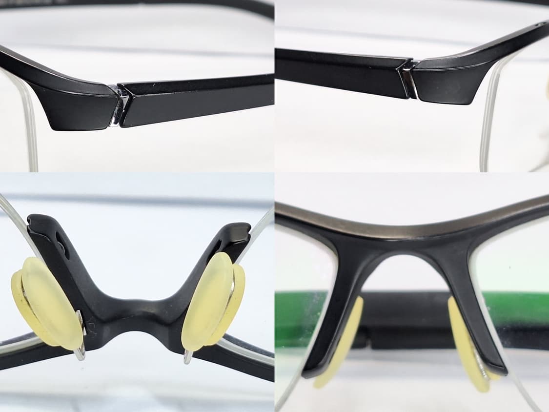 JINS 진스 MUN-195-193AD 에어프레임 슬림 엣지 반무테 안경 상품이미지3