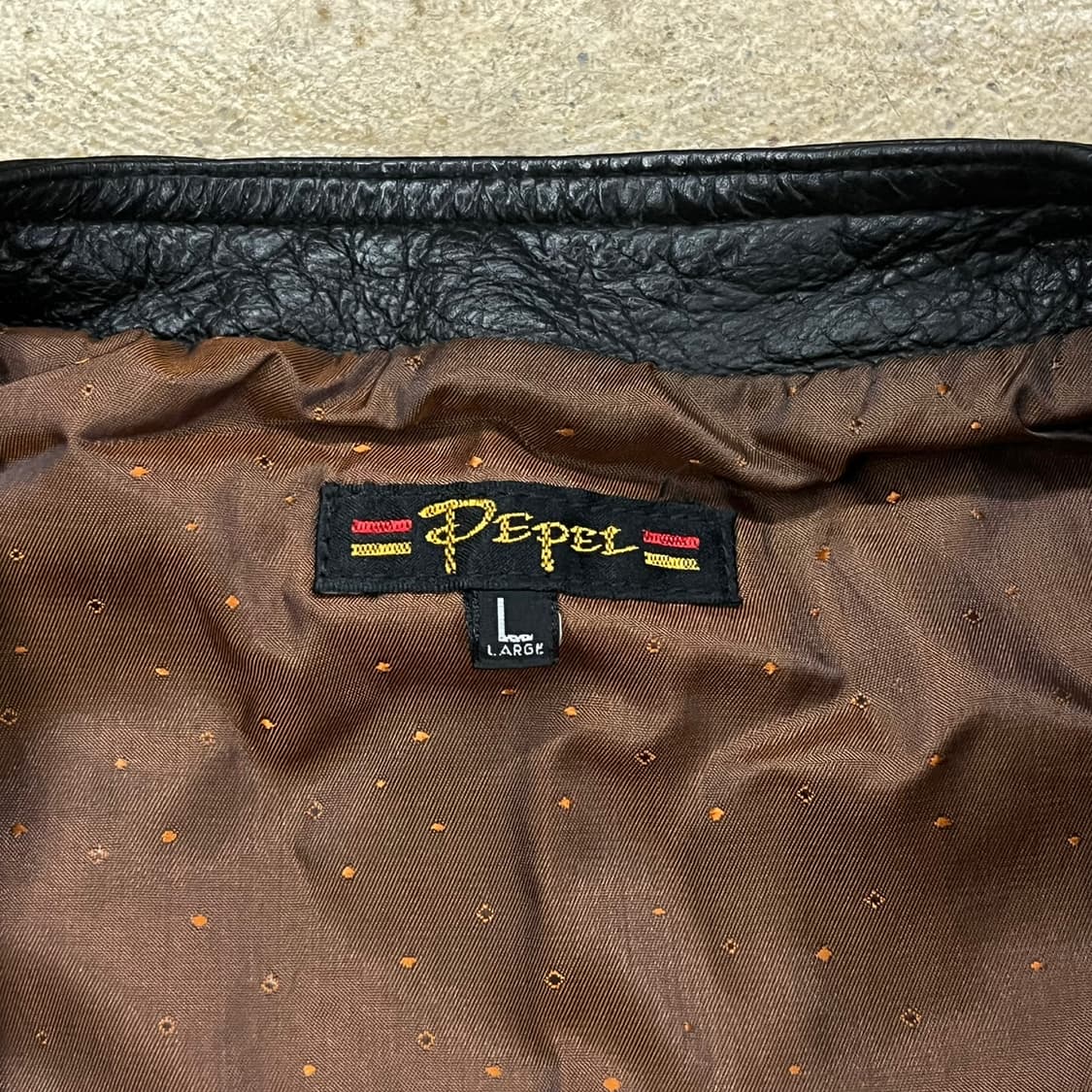 [정품/L] 빈티지 소가죽 베스트 b15 상품이미지4