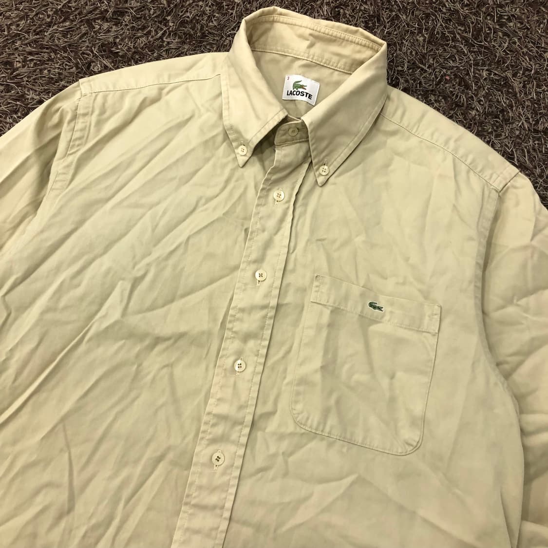 3 라코스테 베이지색 셔츠 95 상품이미지2