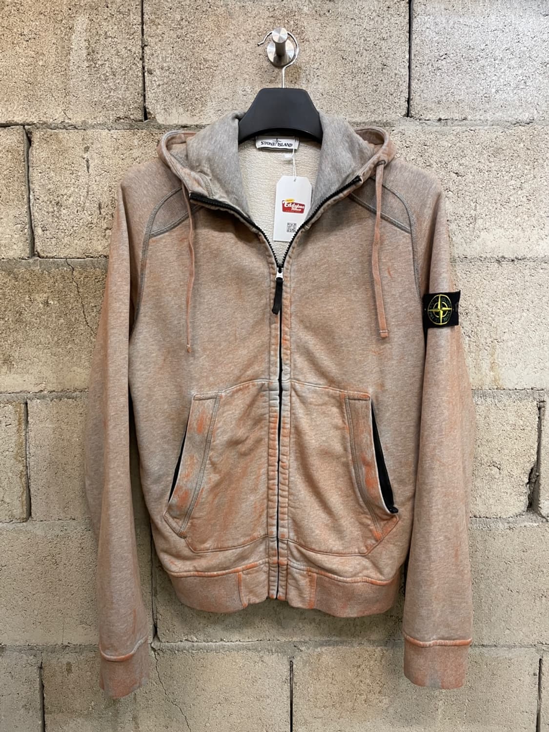 스톤 아일랜드 피그먼트 다이드 후드집업  상품이미지1