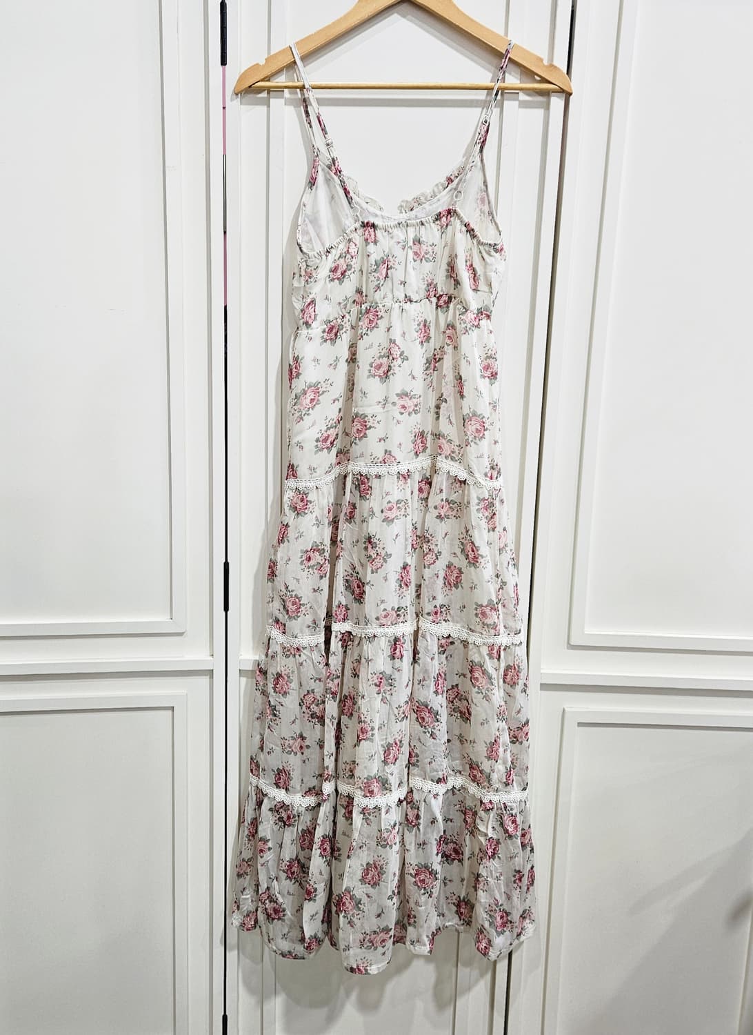 잉그니(INGNI) 플라워 스모크 캉캉 롱 원피스 상품이미지6