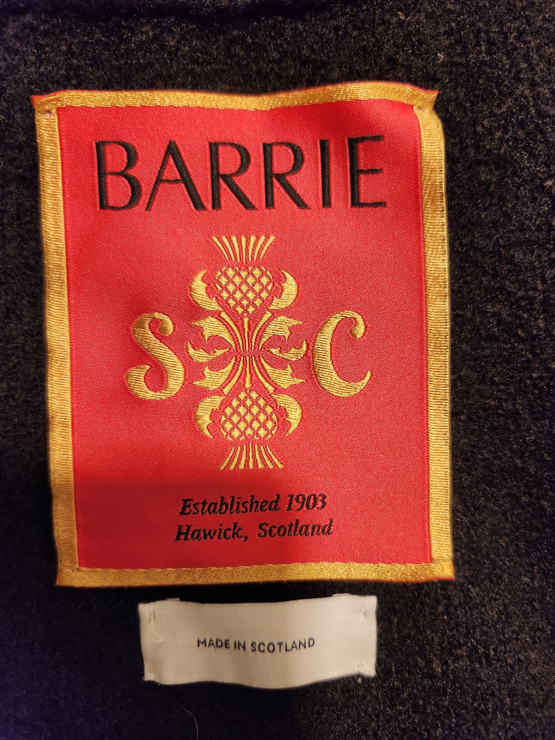 (정품)샤넬 배리 BARRIE 딥네이비 방한자켓 상품이미지10