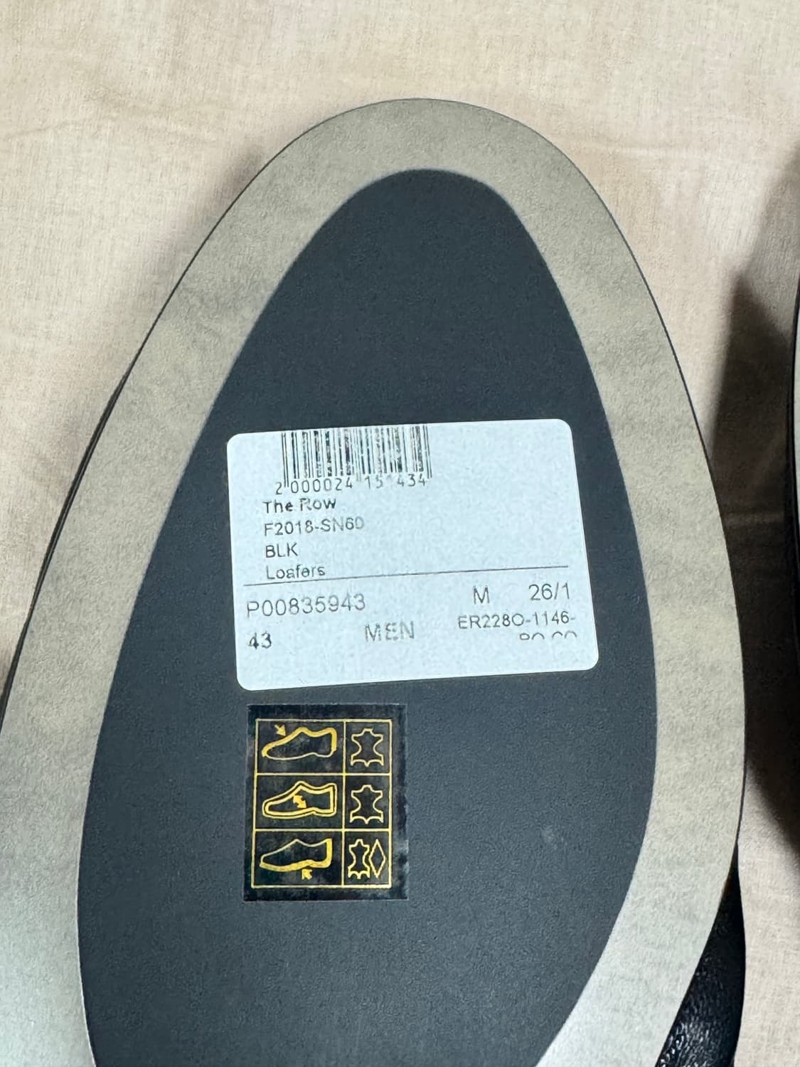 (43) 더로우 소프트레더 로퍼 상품이미지5