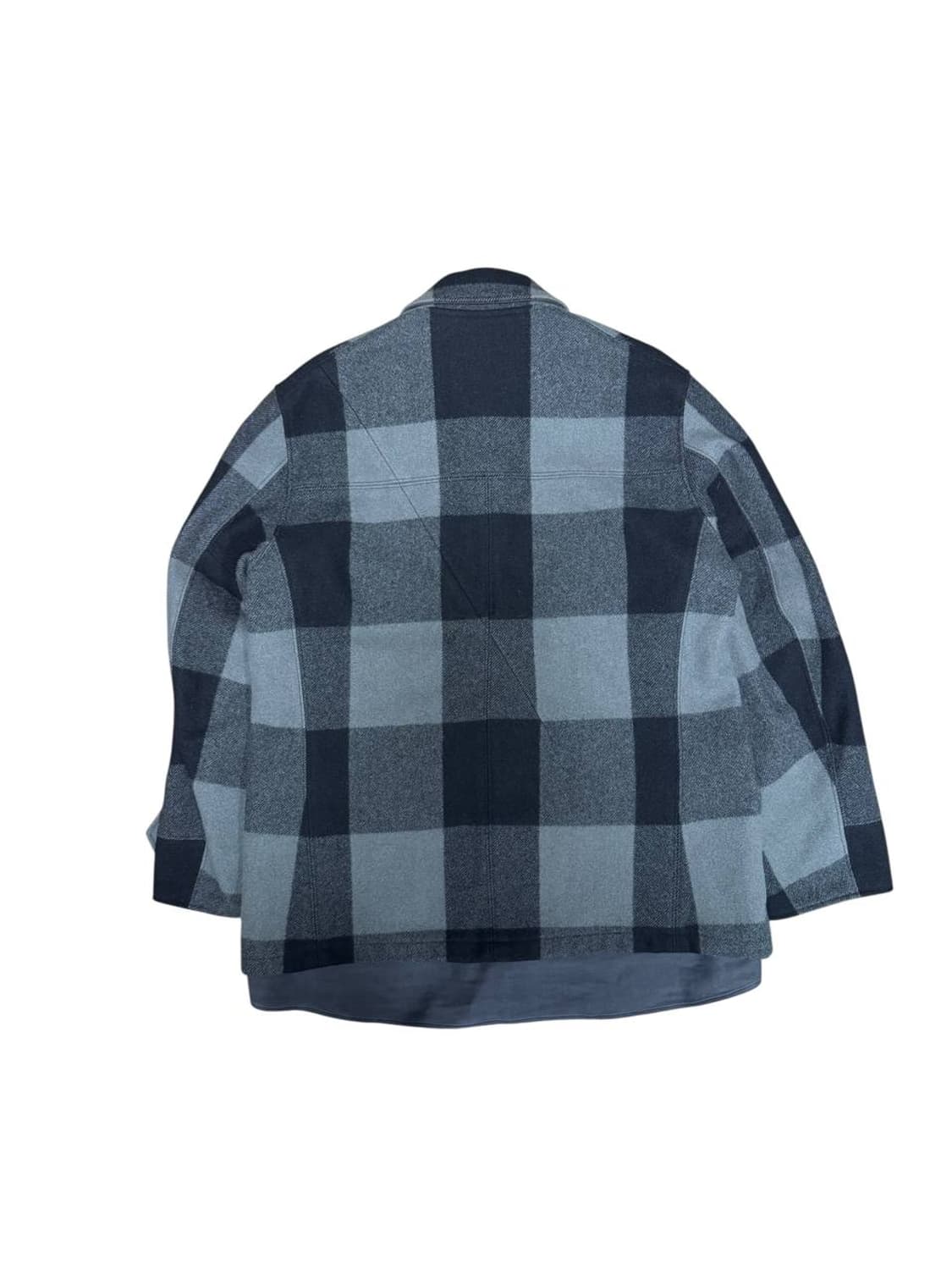 언더커버 2010 버팔로체크 레이어드 코트 상품이미지2
