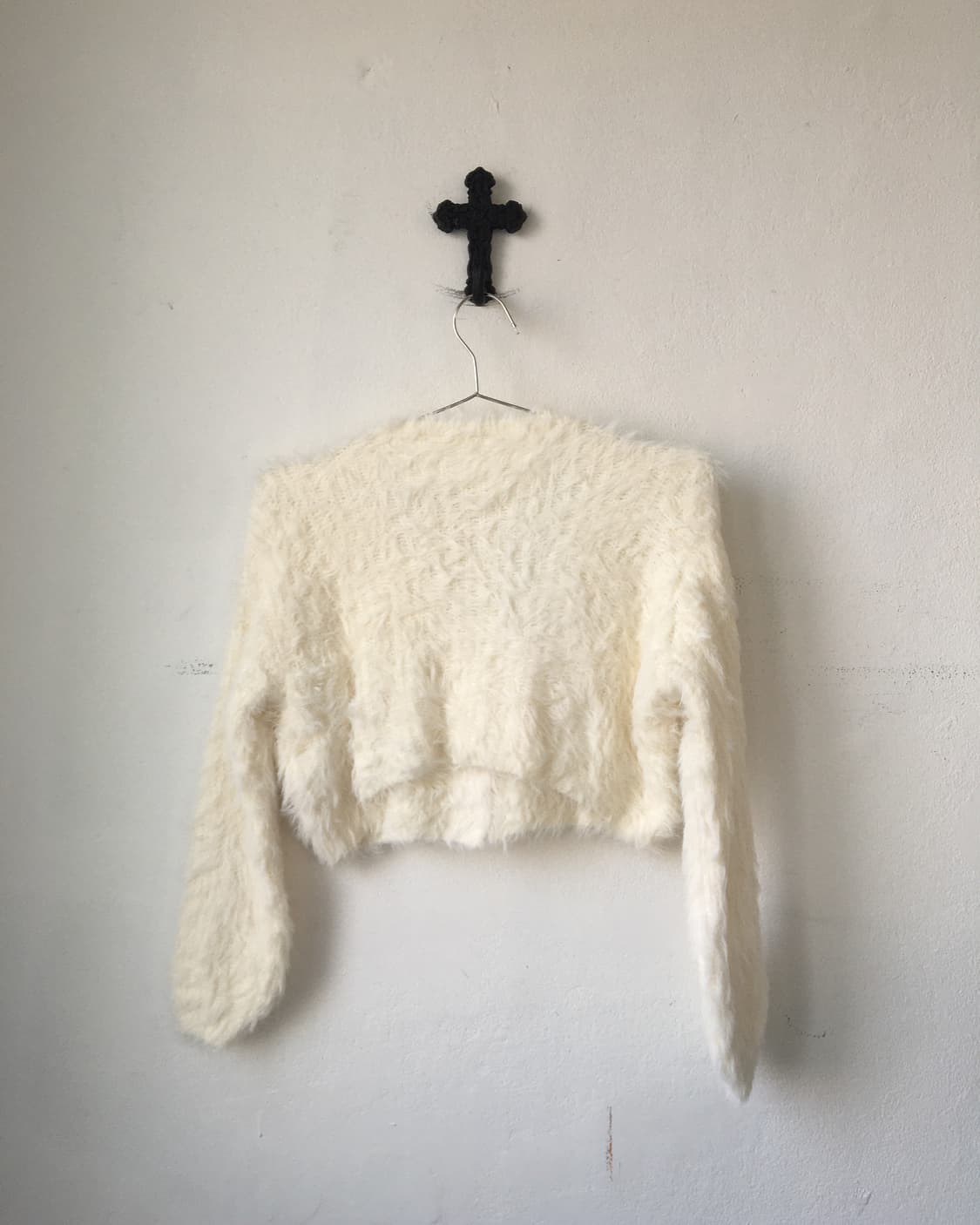 Fluffy knit cardigan 상품이미지4