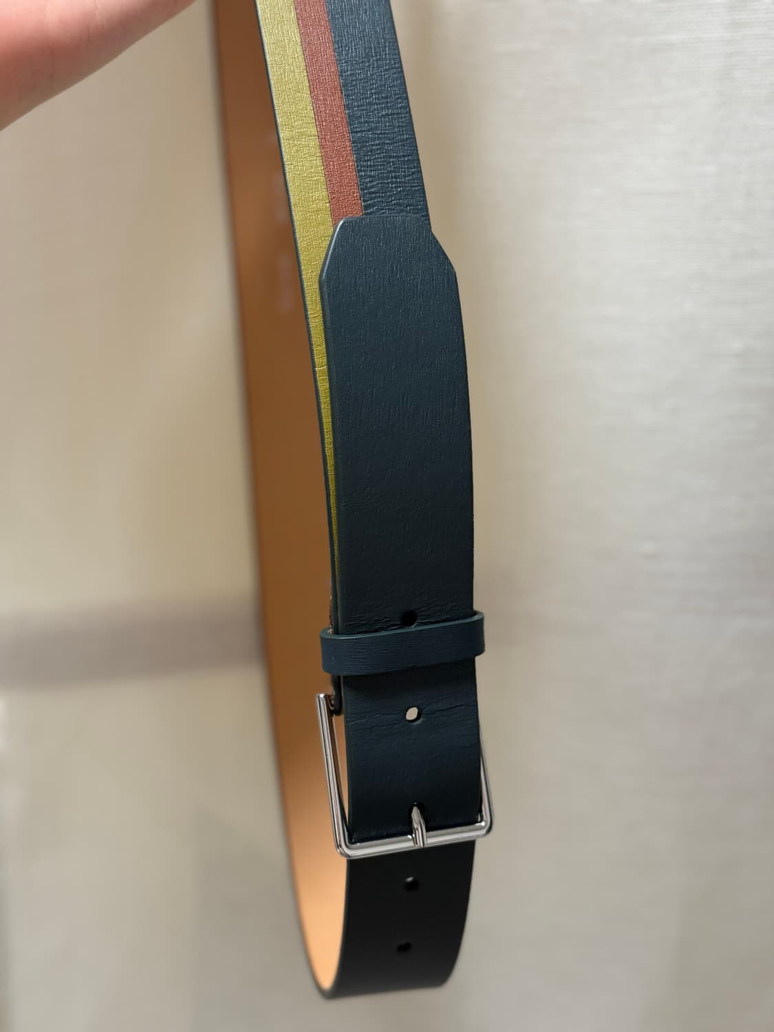 폴스미스 스트라이프 가죽벨트 상품이미지3