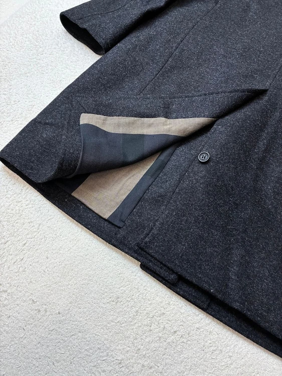 버버리 브릿 캐시미어 울 싱글 롱 코트 PN6231 상품이미지6