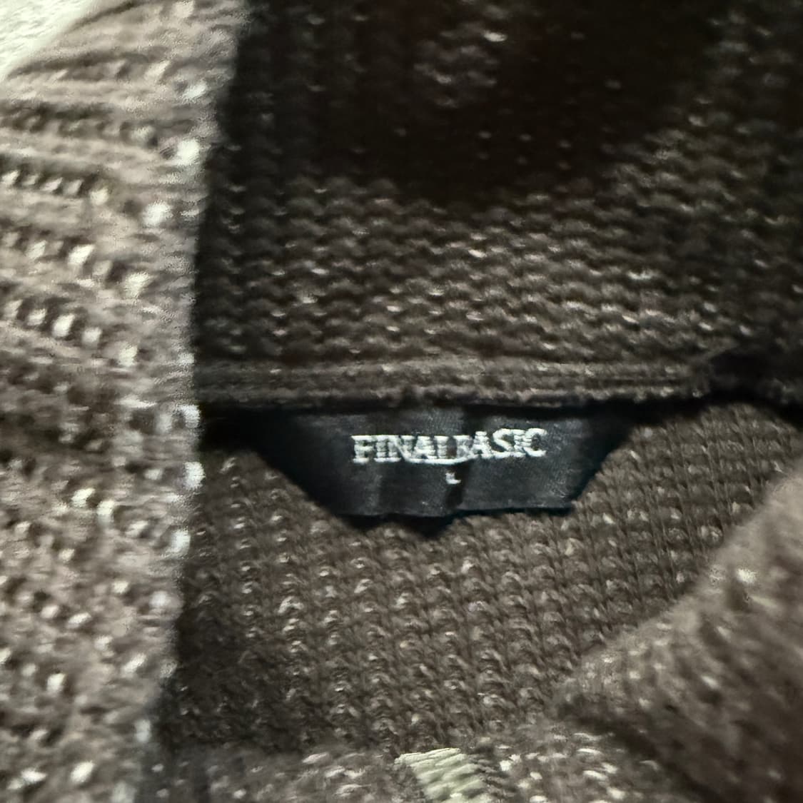 FINAL BASIC 브라운 가디건 상품이미지5