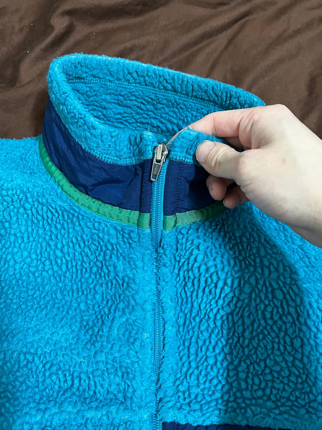 파타고니아 레트로 플리스 스카이블루 [M] 상품이미지4