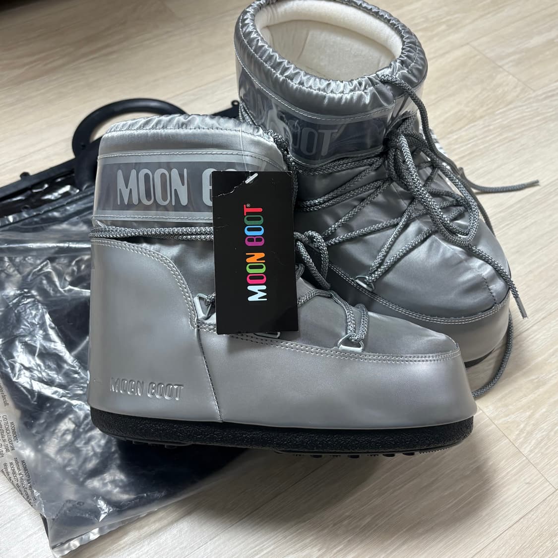 문부츠 실버 상품이미지1