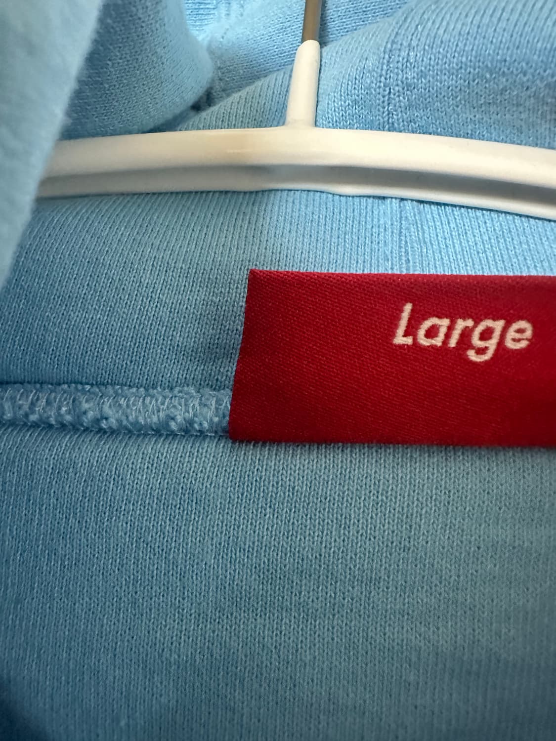 Supreme 오버로크 후드 스웻셔츠 L 새상품 상품이미지7