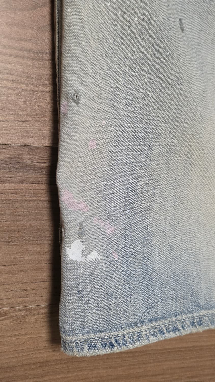 안셀름 WIDE STRAIGHT DENIM PANTS - Indigo 상품이미지5