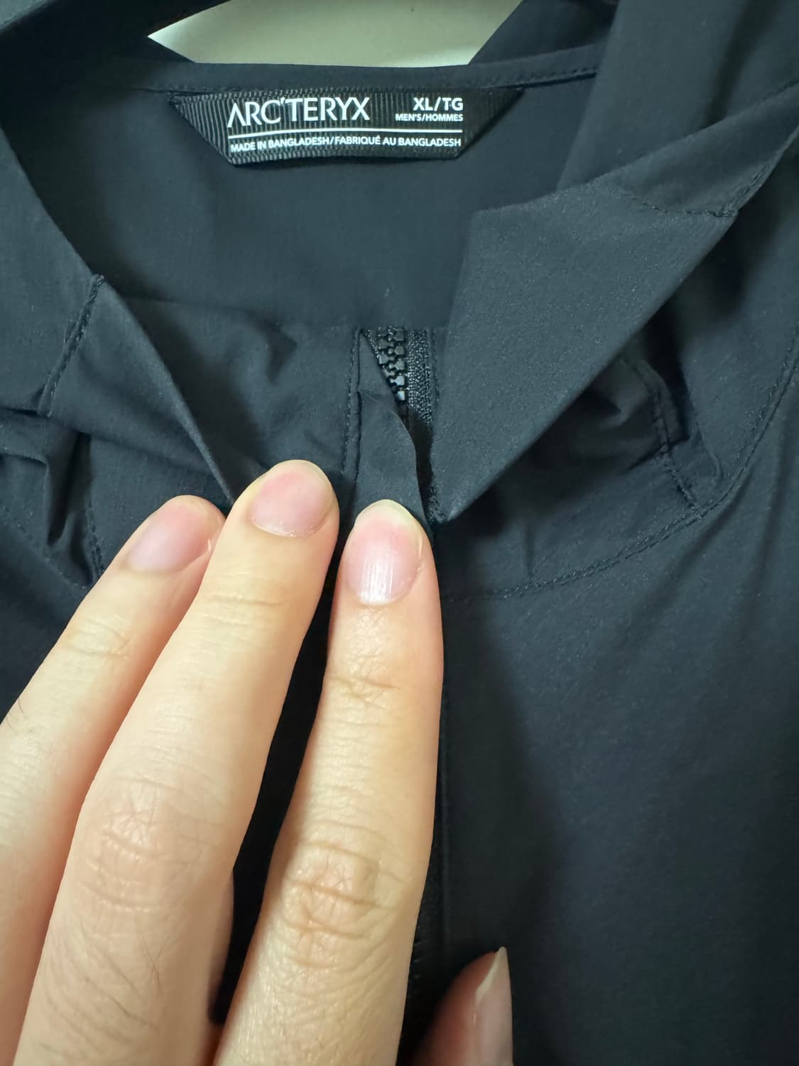 (새상품)[XL] 아크테릭스 스쿼미시 후디 블랙 상품이미지5