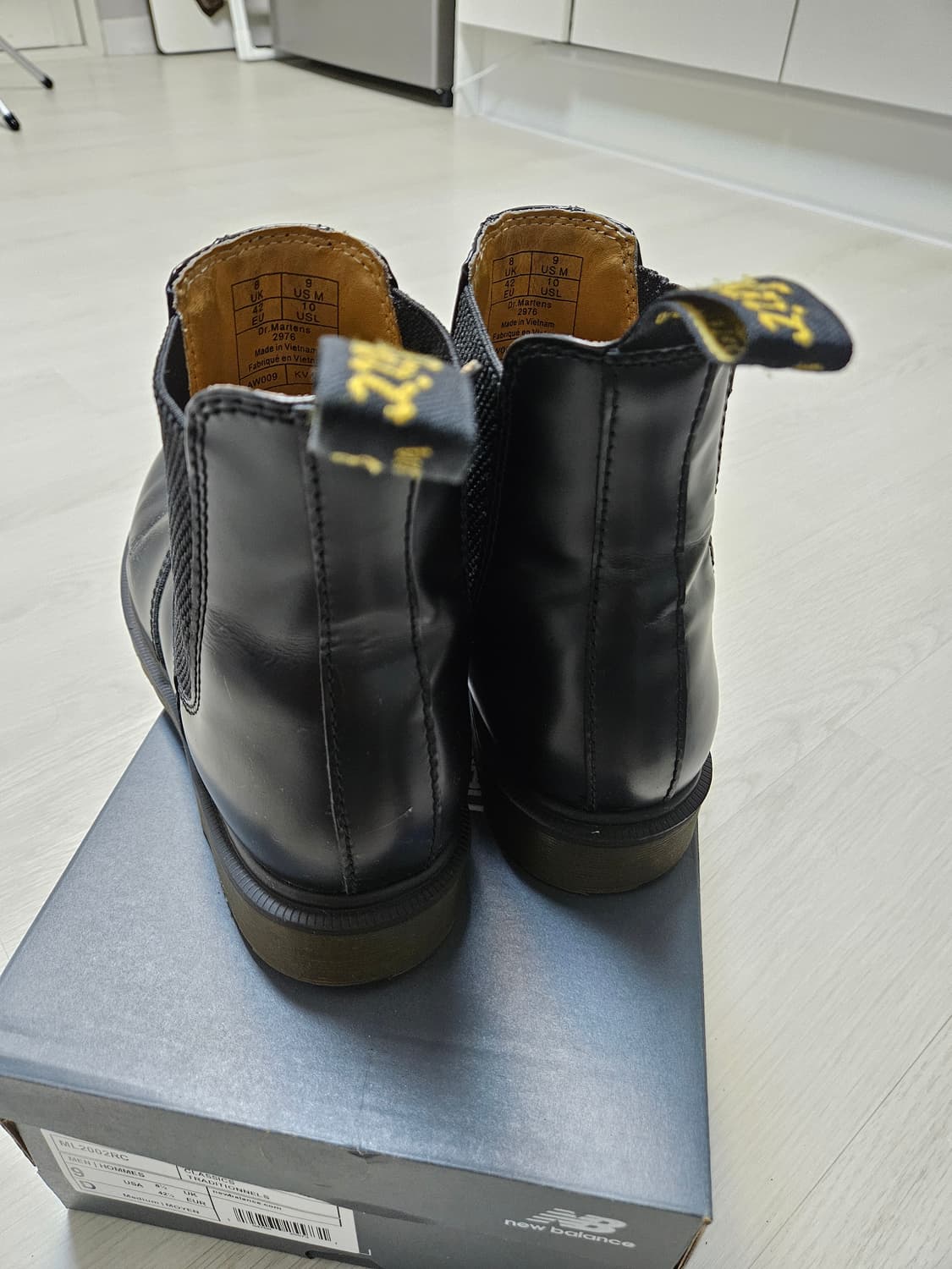 [급매/풀박스X] 닥터마틴 2976 스무스 블랙 (UK8/270) - 쿨 상품이미지3