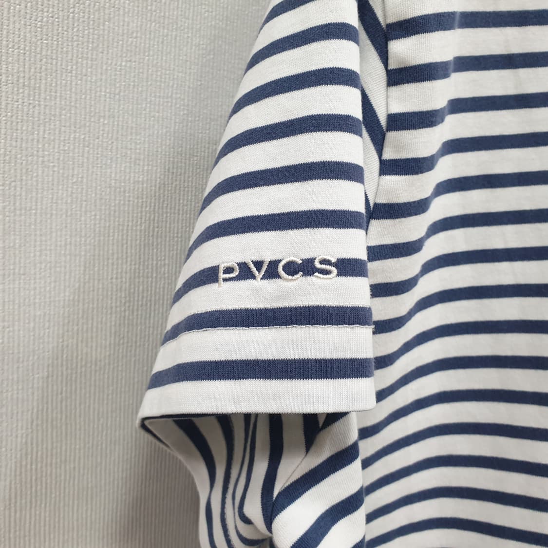 PVC S프븏스 여성 스트라이프 반팔티 L 상품이미지4