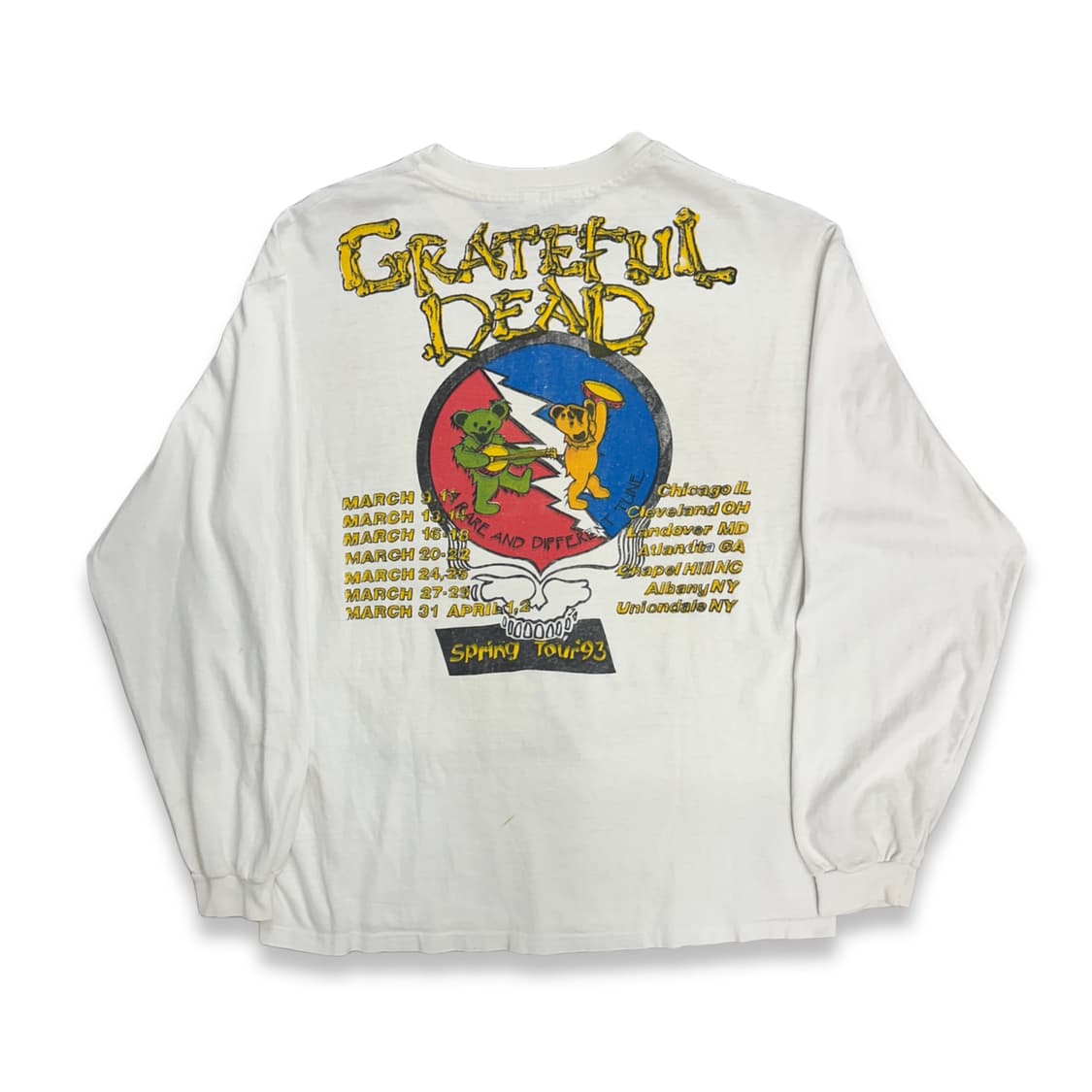 1993’ Grateful Dead Spring tour 롱슬리브 L 상품이미지2