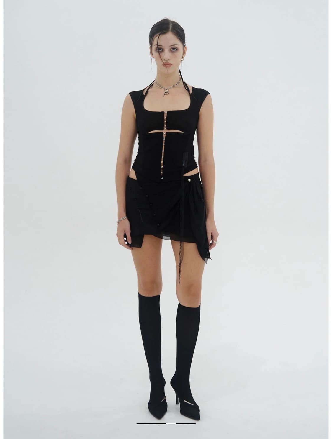 새상품 혜인서 slashed layer top 사이즈1 상품이미지1