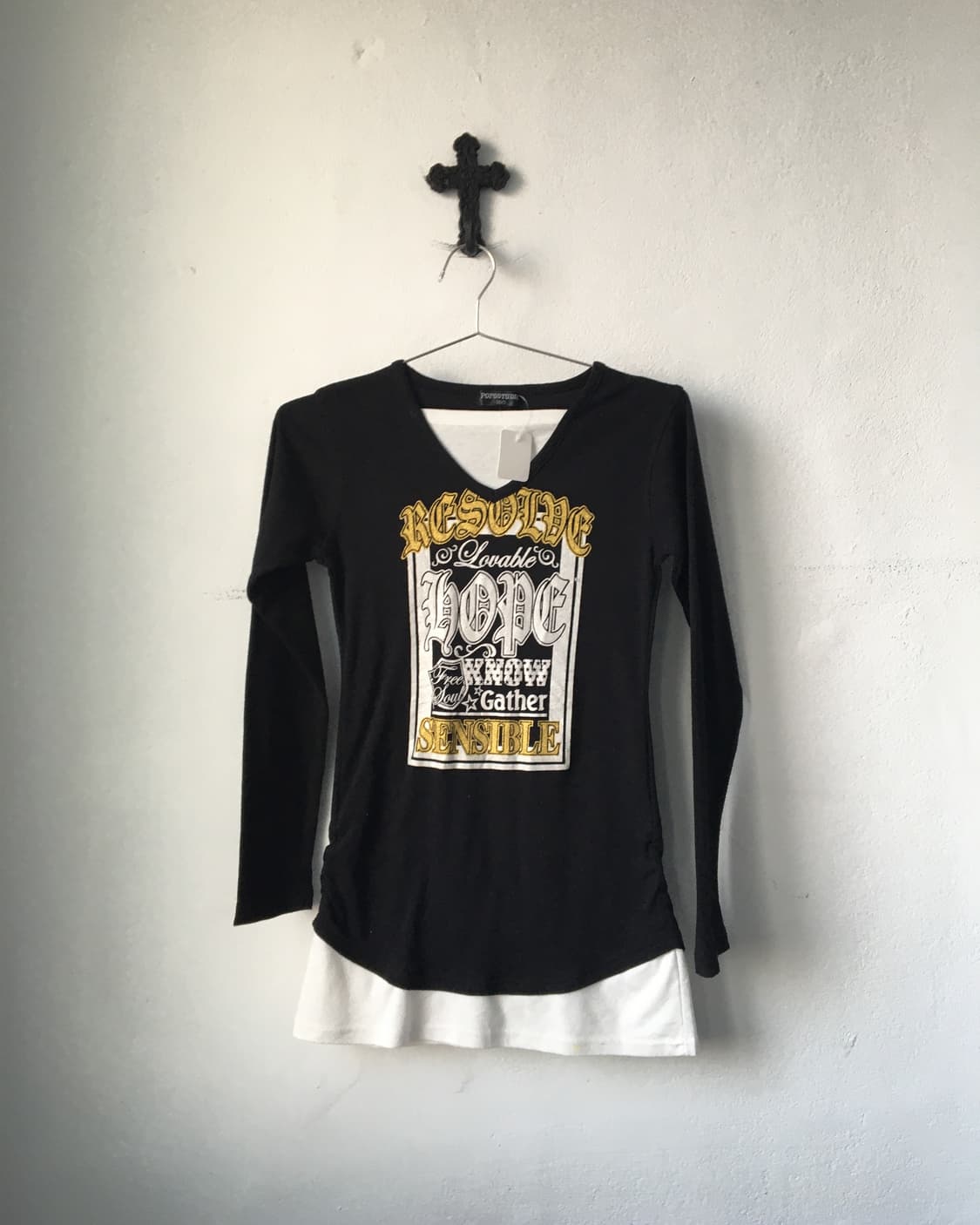 Lettering printing sleeev 상품이미지2