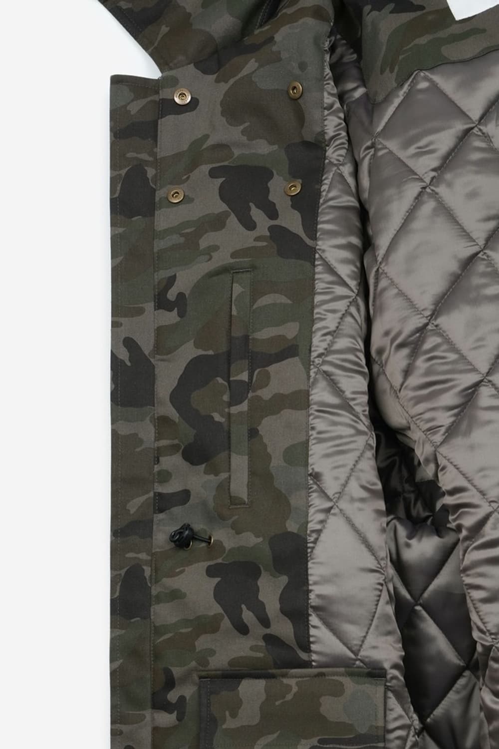 [새상품] yiyae 이예 시어링 워크 코트 - 카모 상품이미지9