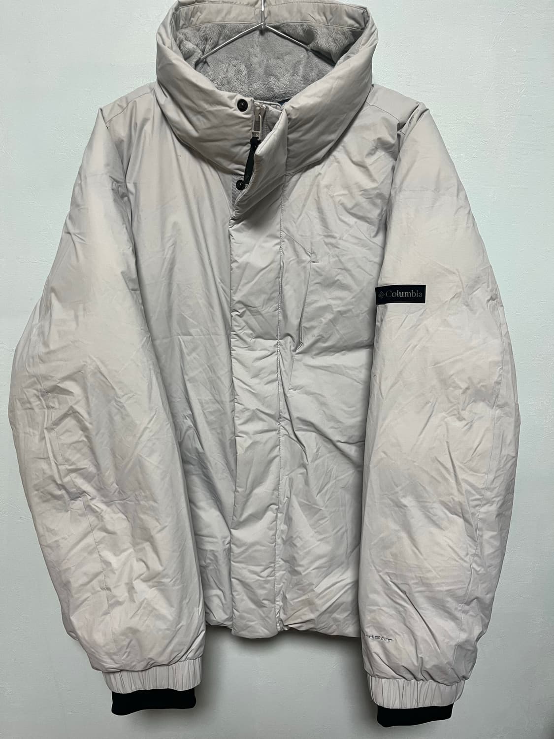 컬럼비아 패딩 자켓 아이보리 상품이미지1