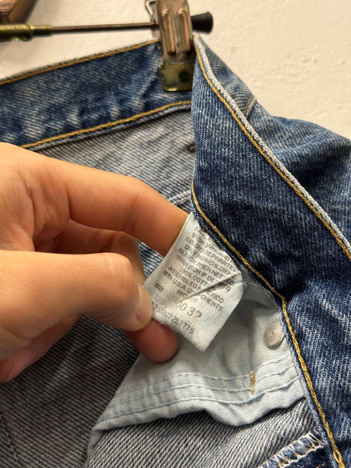 29) Lee Mid Blue Straight Denim pants 상품이미지8