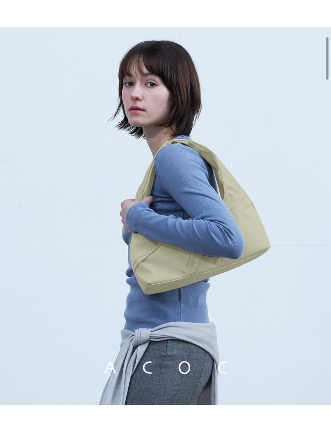 아코크 Agenda S Bag_Butter Beige 상품이미지2
