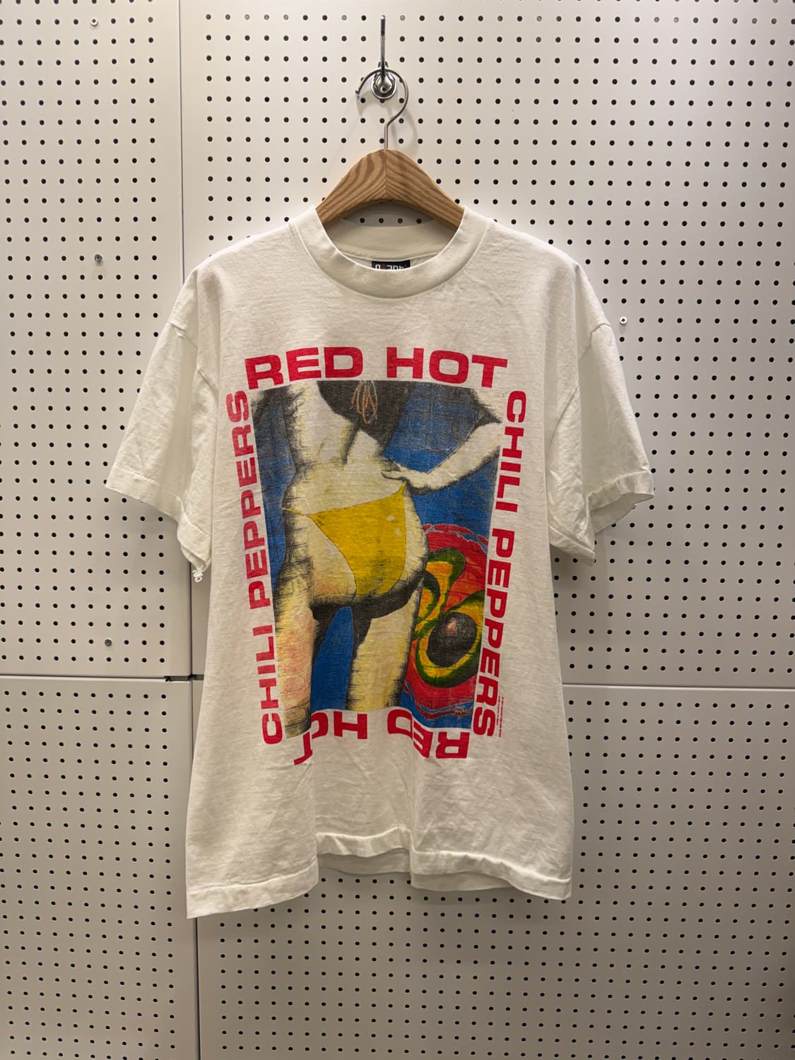 Red Hot Chili Peppers 클래식 로고 그래픽 반팔 티셔츠  상품이미지2