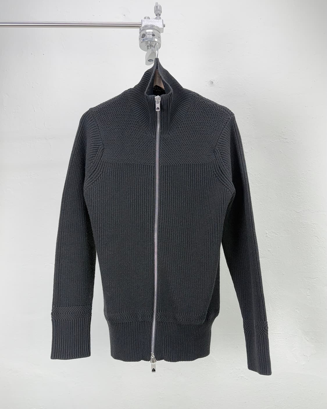 디젤 골드 드라이버스 투웨이 하이넥 니팅 풀 집업 상품이미지2