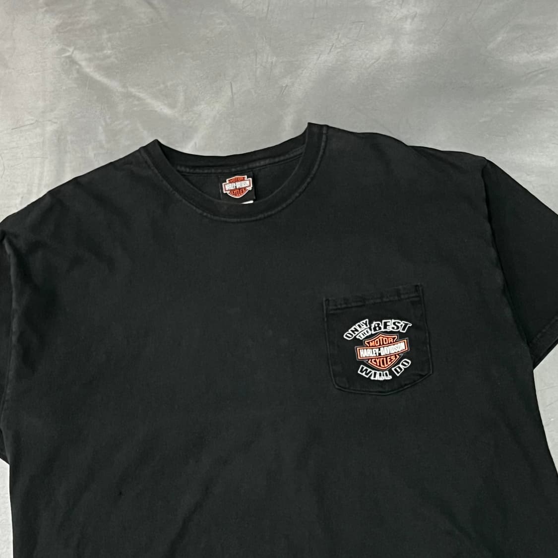  USA 할리데이비슨 그래픽 포켓 반팔티 y15687 상품이미지3